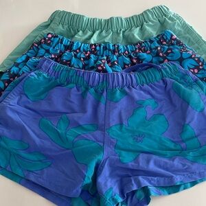 Patagonia 3 Pack Shorts Blue Bundle